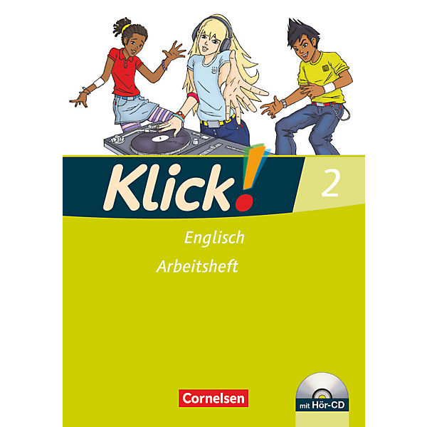 Klick! Englisch: 6. Schuljahr, Arbeitsheft m. Audio-CD