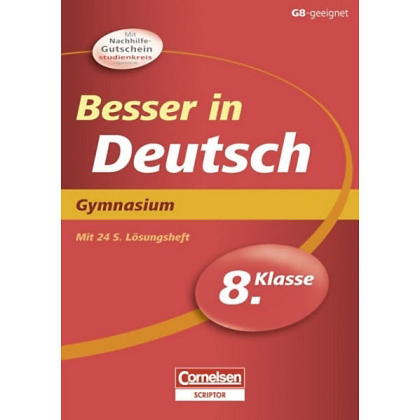 Besser in Deutsch, Gymnasium 8. Klasse