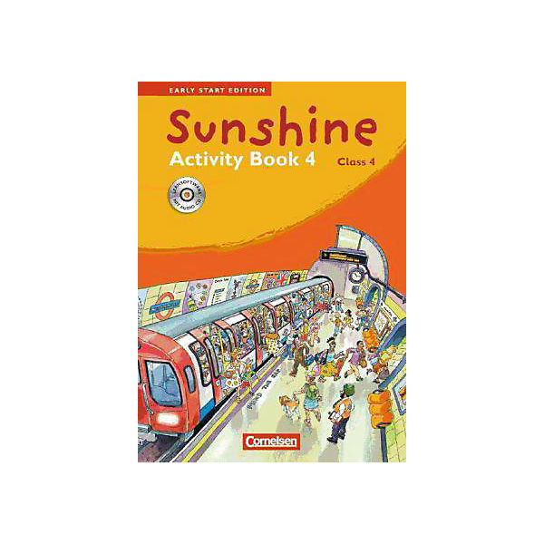 Sunshine - Early Start Edition: Class 4, Activity Book, m. CD-ROM/Audio-CD