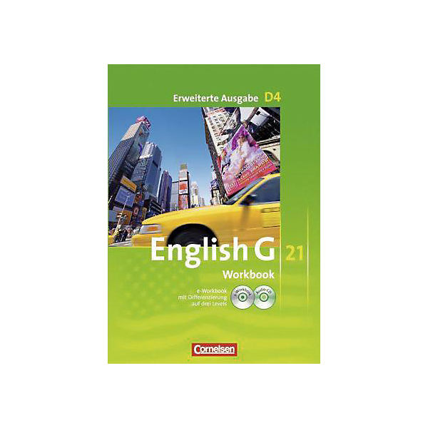 English G 21, Ausgabe D: 8. Schuljahr, Workbook m. CD-ROM (e-Workbook) u. Audio-CD, Erweiterte Ausgabe