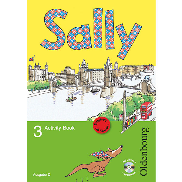 Sally, Ab Klasse 1: 3. Schuljahr, Ausgabe D und E, Activity Book m. Audio-CD
