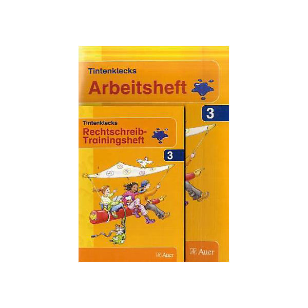 Tintenklecks Das Deutschbuch, Ausgabe Nordrhein-Westfalen, Neubearbeitung: 3. Klasse, Arbeitsheft m. Rechtschreib-Trainingsheft
