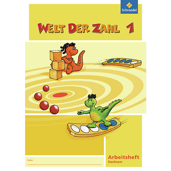 Welt der Zahl, Ausgabe 2008 Nordrhein-Westfalen: 1. Schuljahr, Arbeitsheft