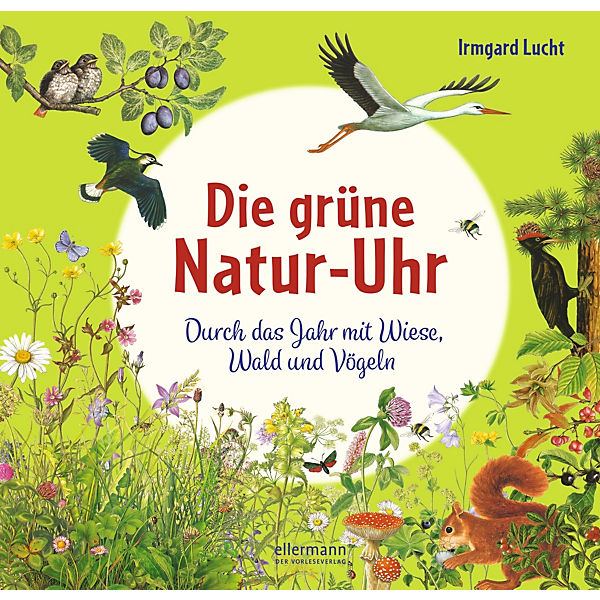Die große Natur-Uhr: Das Jahr der Vögel, der Wiese und des Waldes