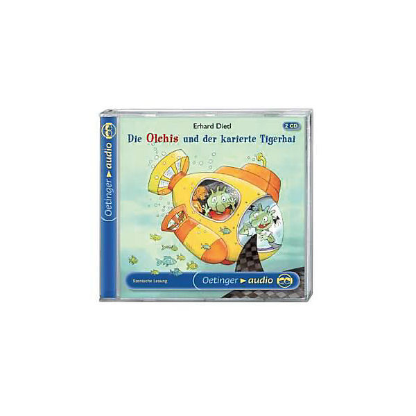 Die Olchis und der karierte Tigerhai, 2 Audio-CDs
