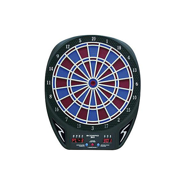 Dart Board SCORPIO 301 black