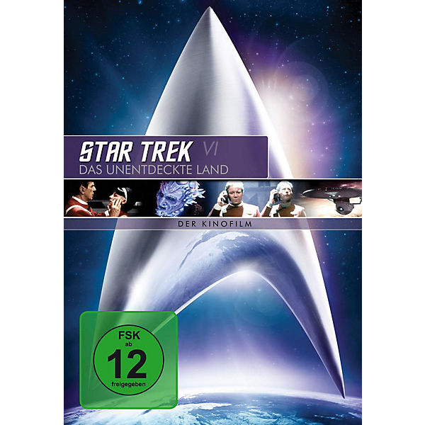 DVD Star Trek 6 - Das unentdeckte Land - Remastered