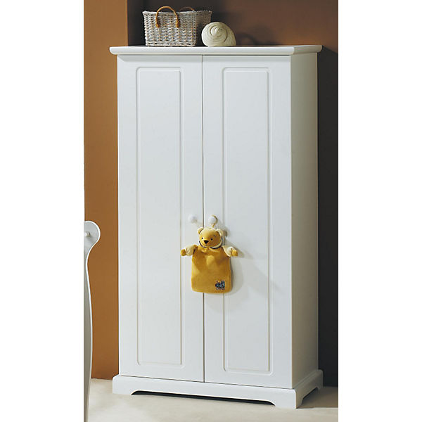 Kleiderschrank FELICE, weiß, 2-türig