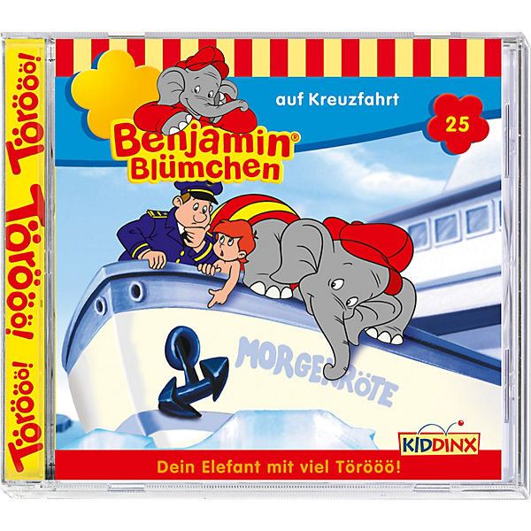 CD Benjamin Blümchen 25 - auf Kreuzfahrt