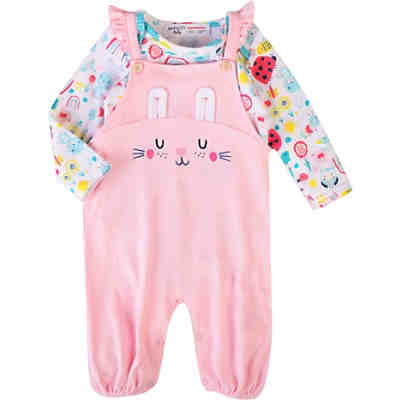 Baby Set Langarmshirt + Strampler für Mädchen
