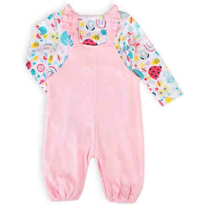 Baby Set Langarmshirt + Strampler für Mädchen 2