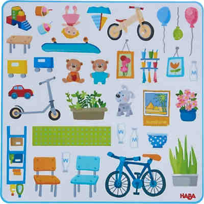 HABA 306157 Little Friends – Puppenhaus Klebe-Deko-Accessoires Stadtvilla 2