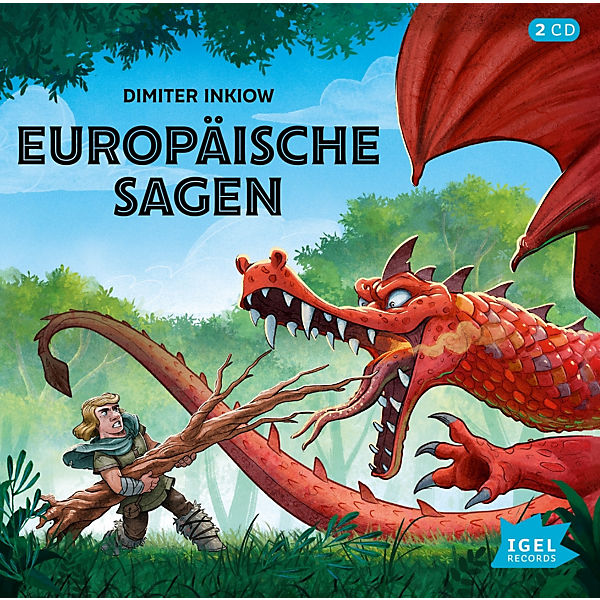 Europäische Sagen, 2 Audio-CDs