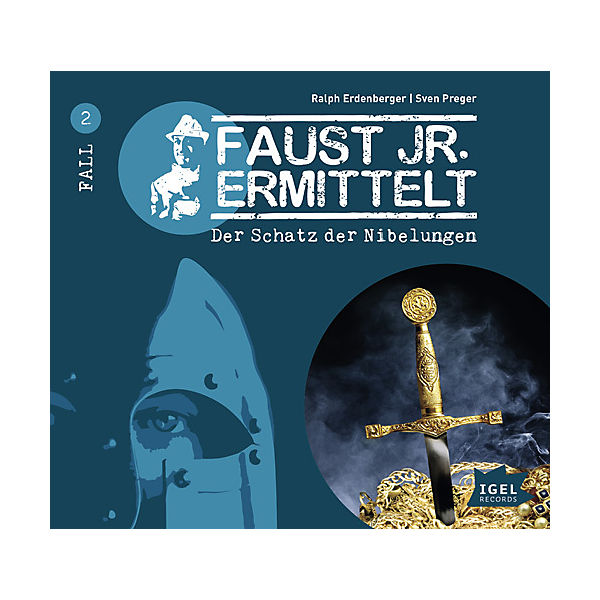 Faust Jr. - Die Wissensdetektei: Der Schatz der Nibelungen, Audio-CD