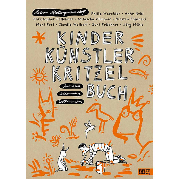 Kinder Künstler Kritzelbuch