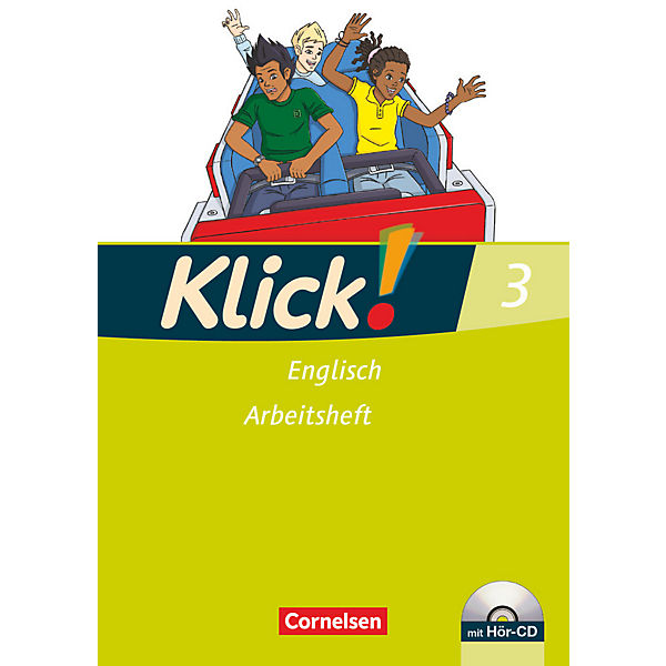 Klick! Englisch: 7. Schuljahr, Arbeitsheft m. Audio-CD