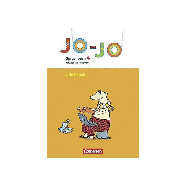 Jo-Jo, Sprachbuch, Grundschule Bayern, Neubearbeitung: 4. Jahrgangsstufe, Arbeitsheft in Vereinfachter Ausgangsschrift