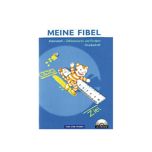Meine Fibel, Neubearbeitung 2009: Differenzieren und Fördern, Arbeitsheft in Druckschrift, m. CD-ROM