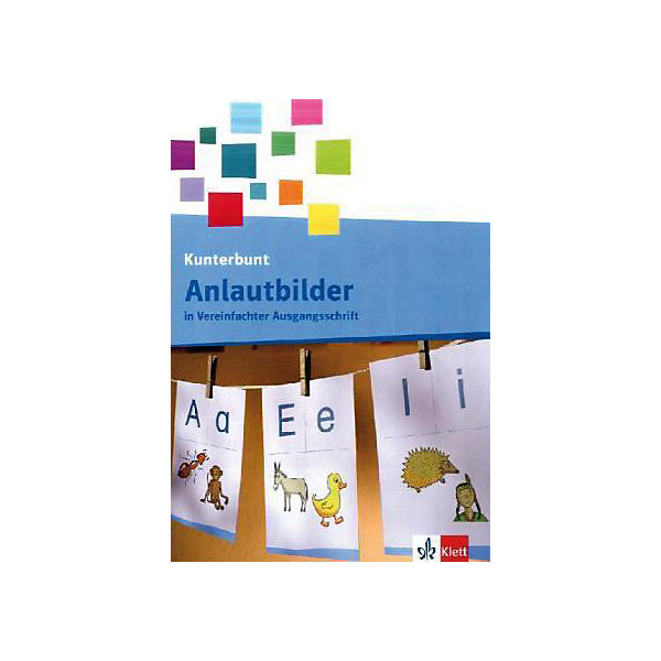 Kunterbunt Fibel, Neubearbeitung: Anlautbilder in Vereinfachter Ausgangsschrift