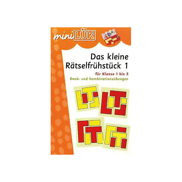 mini LÜK: Das kleine Rätselfrühstück 1 für Klasse 1 bis 3, Übungsheft