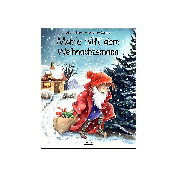 Marie hilft dem Weihnachtsmann, m. Plüsch-Weihnachtsbär