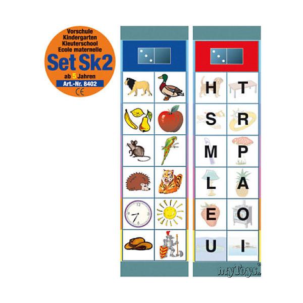 Flocards Set SK 2: Buchstaben und Wörter