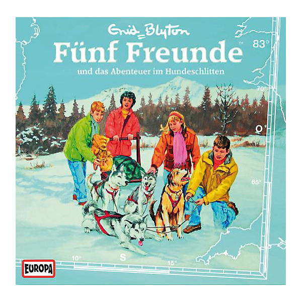 CD Fünf Freunde 83 - und das Abenteuer im Hundeschlitten