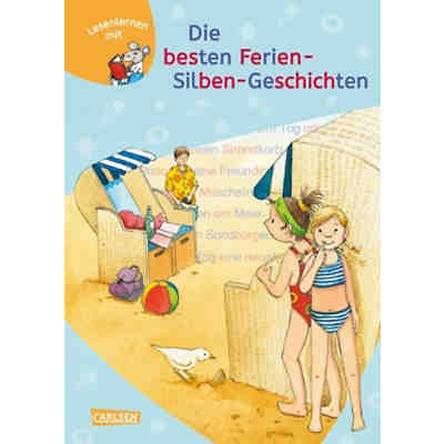 LESEMAUS zum Lesenlernen Sammelbände: Die besten Ferien-Silben-Geschichten