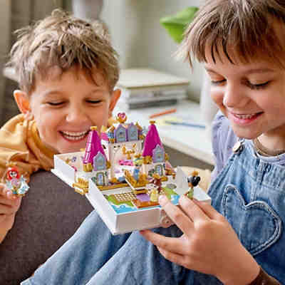 LEGO® Disney Princess 43193 Märchenbuch Abenteuer mit Arielle, Belle, Cinderella und Tiana 2