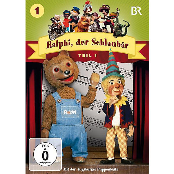DVD Augsburger Puppenkiste - 1 - Ralphi, der Schlaubär