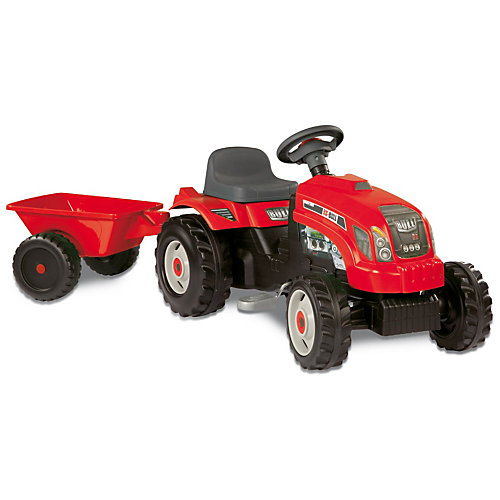 Smoby Traktor GM mit Anhänger