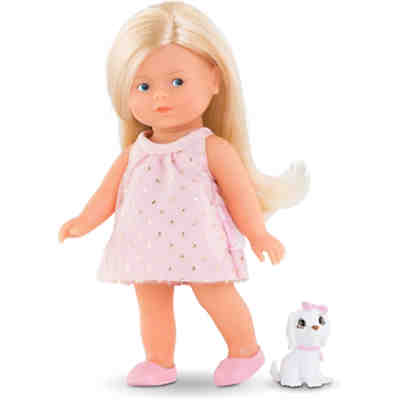 Les Trendies Corolle Mini Corolline Set mit Hund, Vollvinylpuppe in Geschenkbox 2