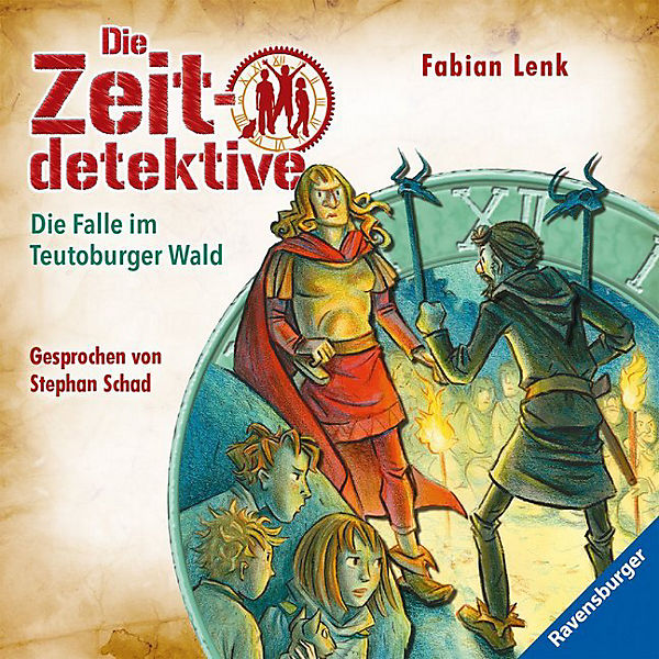 Die Zeitdetektive: Die Falle im Teutoburger Wald, 1 Audio-CD