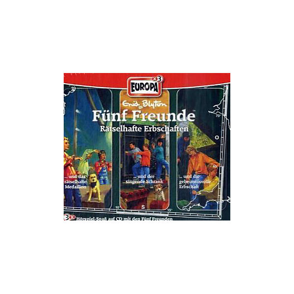Fünf Freunde, Rätselhafte Erbschaften, 3 Audio-CDs