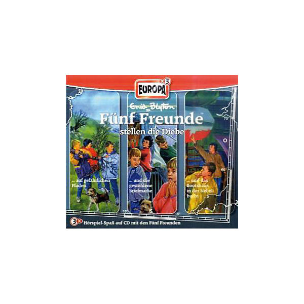 Fünf Freunde stellen die Diebe, 3 Audio-CDs