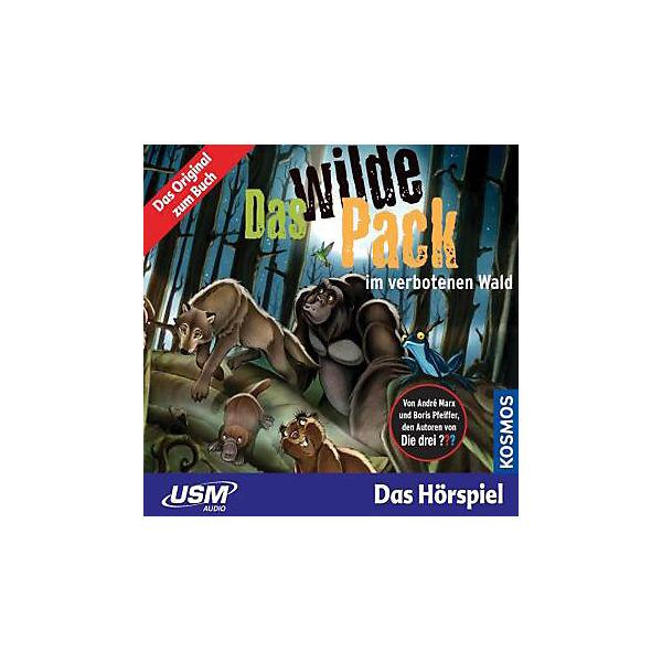Das Wilde Pack im verbotenen Wald, Audio-CD