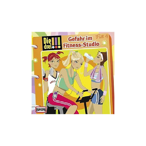 Die drei !!!: Gefahr im Fitness-Studio, 1 Audio-CD