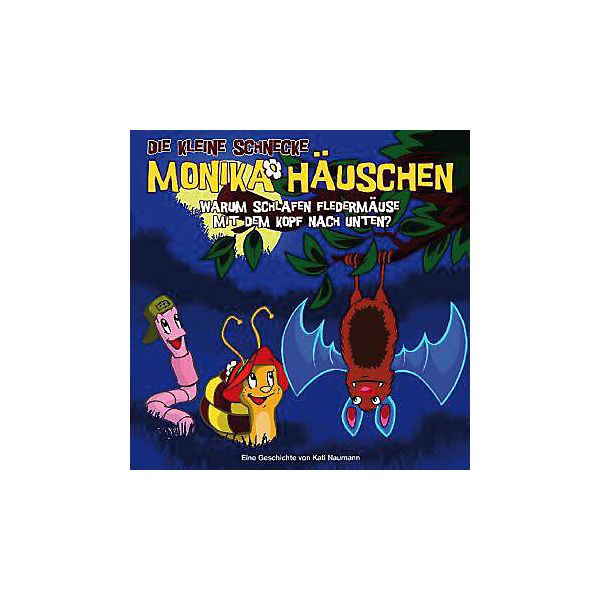 Die kleine Schnecke: Warum schlafen Fledermäuse mit dem Kopf nach unten?, Audio-CD