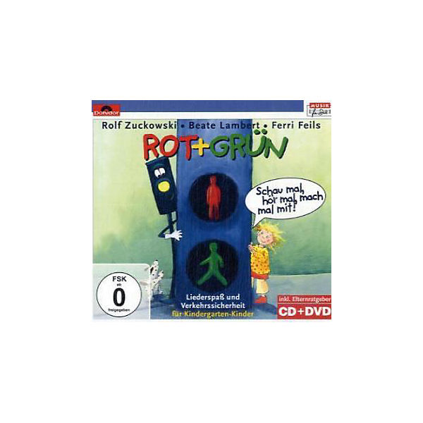 Rot + Grün, 1 CD-Audio + 1 DVD-Video