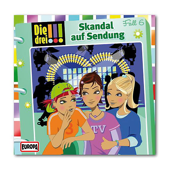 CD Die Drei !!! 06 - Skandal auf Sendung