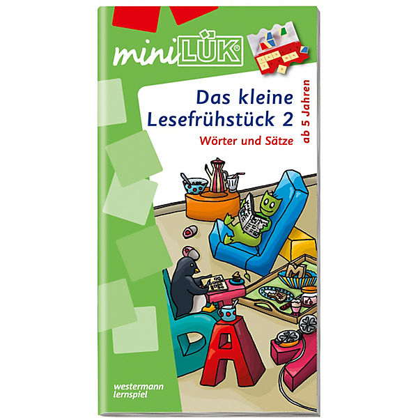 mini LÜK: Das kleine Lesefrühstück, Übungsheft