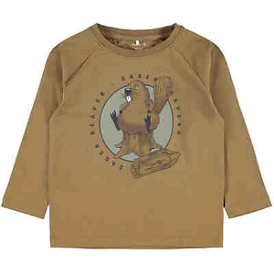 Langarmshirt NMMNODEUS für Jungen, Organic Cotton