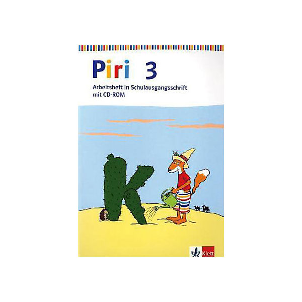 Piri, Das Sprach-Lese-Buch, Ausgabe B östliche Bundesländer: 3. Schuljahr, Arbeitsheft m. CD-ROM