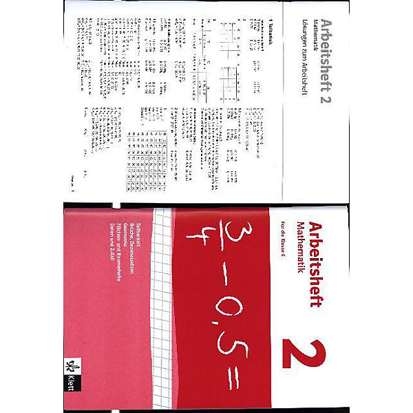 Arbeitsheft Mathematik, Neuausgabe: 6. Schuljahr