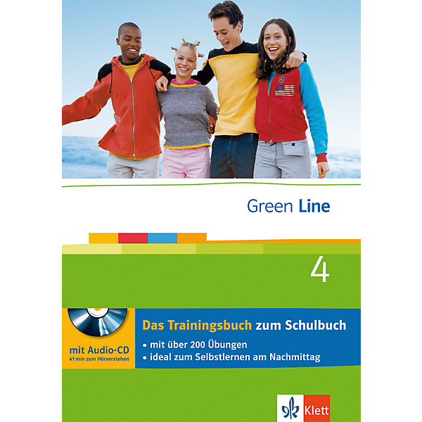 Green Line, Neue Ausgabe für Gymnasien: Klasse 8, Das Trainingsbuch m. Audio-CD