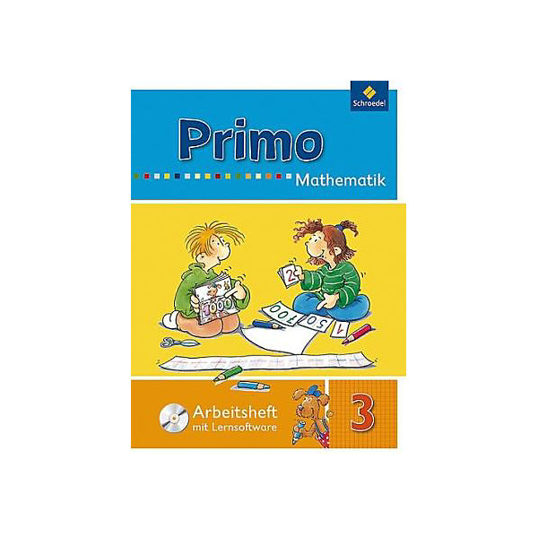 Primo Mathematik, Ausgabe 2009: 3. Schuljahr, Arbeitsheft m. CD-ROM
