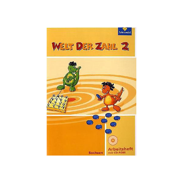 Welt der Zahl, Ausgabe 2009 Sachsen: 2. Schuljahr, Arbeitsheft m. CD-ROM