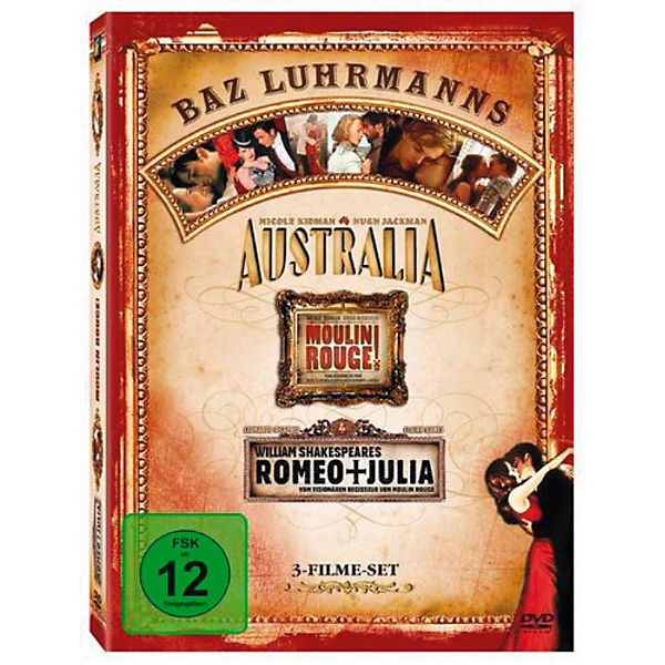 DVD Australia / Moulin Rouge / Romeo & Julia (3 DVDs)