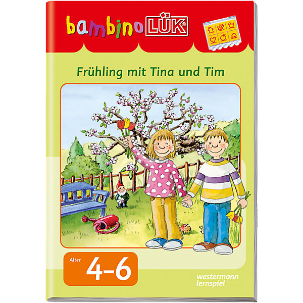 bambino LÜK Heft: Frühling mit Tina und Tim