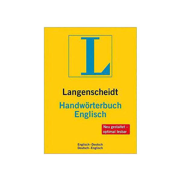 Langenscheidt Handwörterbuch Englisch
